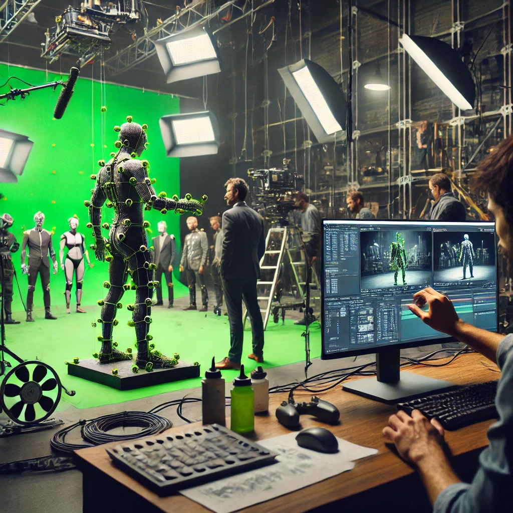 use of traditional CGI in entertainment industry