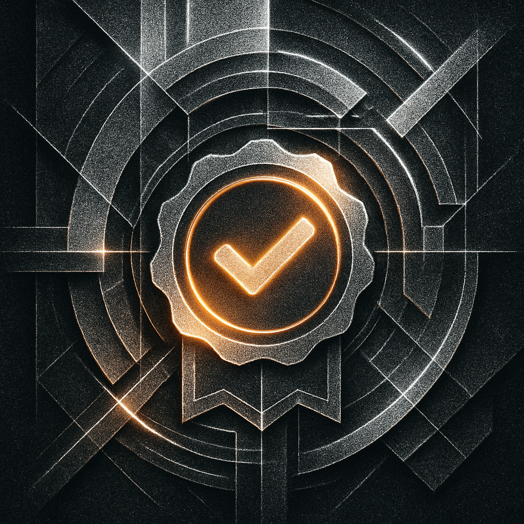 A verification seal