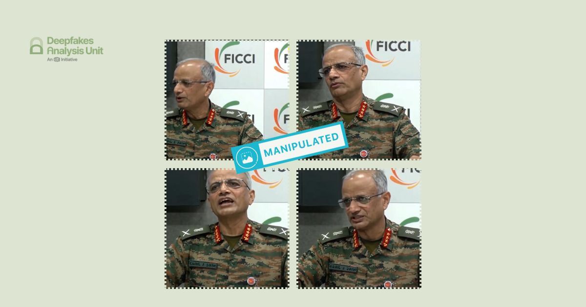 Video of Deputy Army Chief Rahul Singh Confirming Loss of S-400 Missile Systems to Pakistan Is Fake
